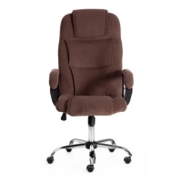 Кресло BERGAMO хром (22) флок коричневый 6 - Изображение 2